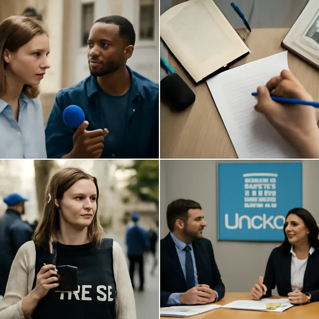 Supporting visual for How UNESCO Supports Journalist Safety showing people, documents or places tied to the topic.