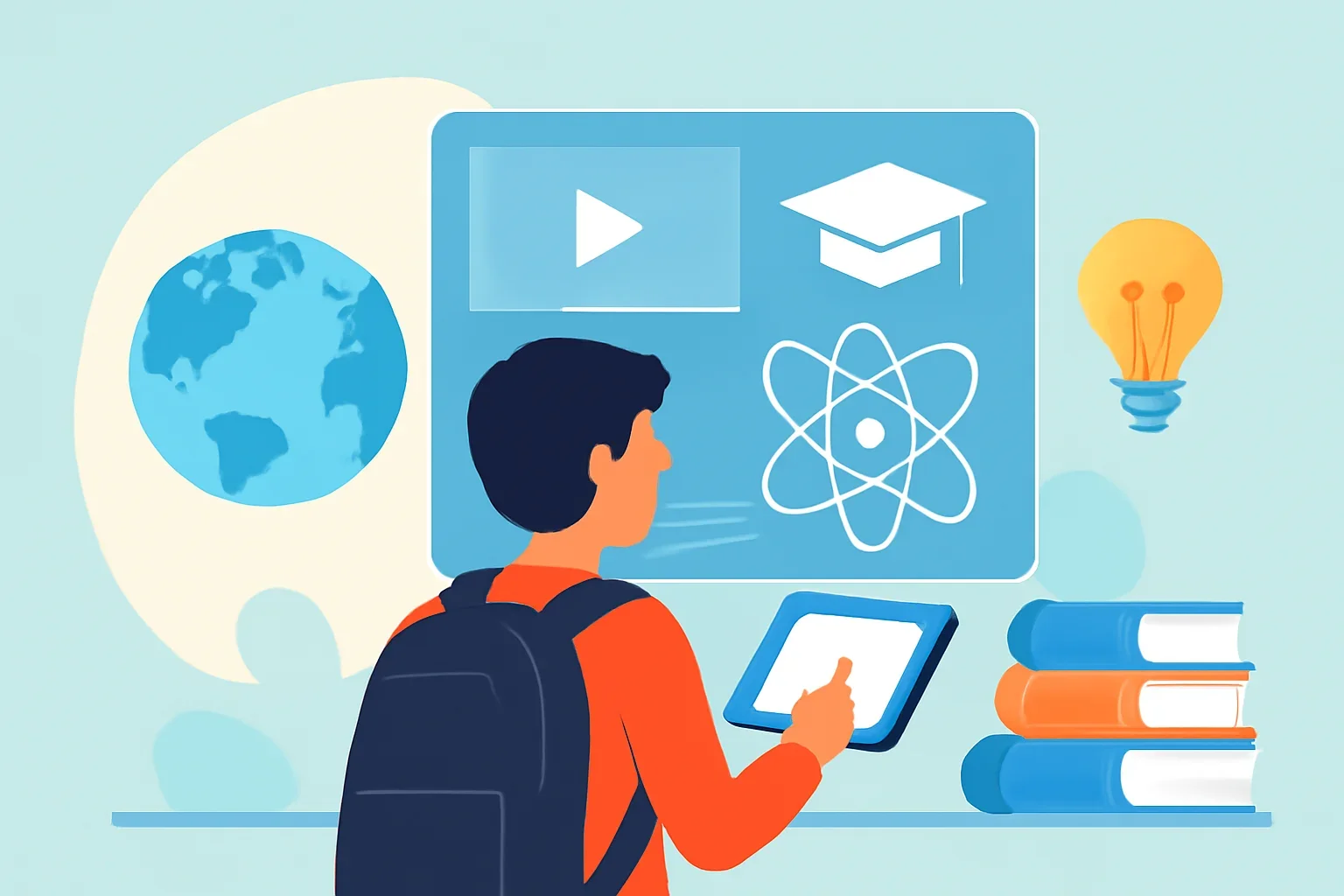 Illustration supporting the article What Is the Future of Education?.
