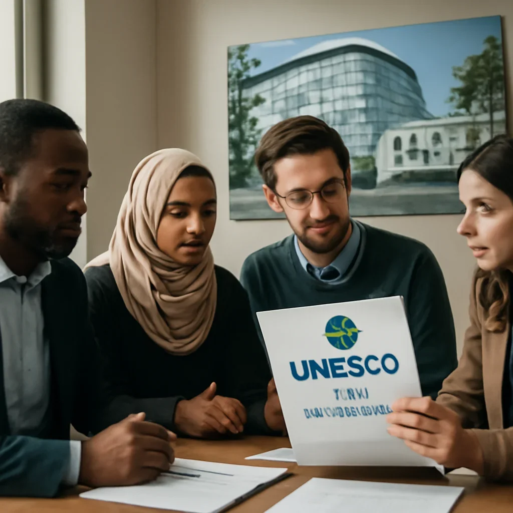 Supporting visual for What Is the UNESCO AI Ethics Recommendation? showing people, documents or places tied to the topic.