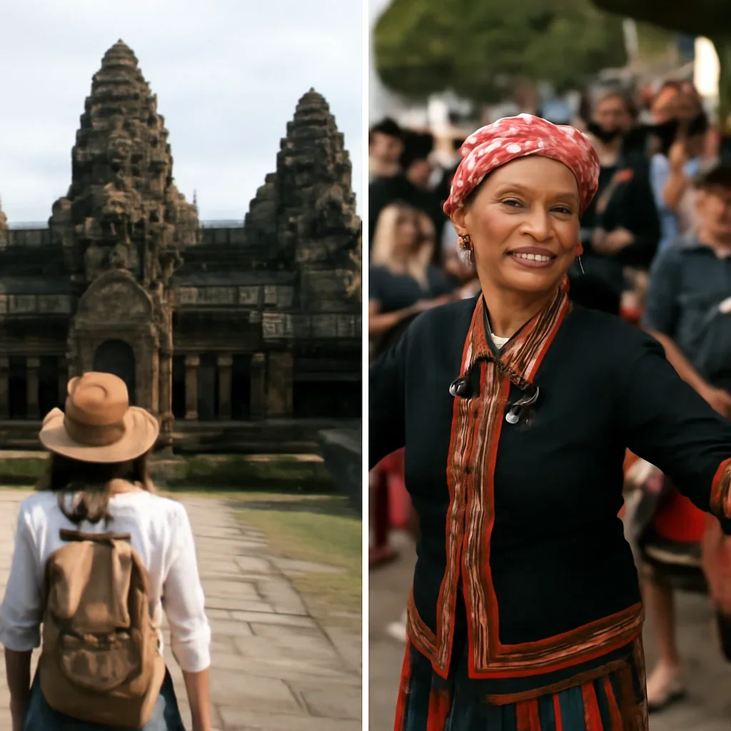 Supporting visual for World Heritage vs Intangible Cultural Heritage showing the people or places behind the coverage.