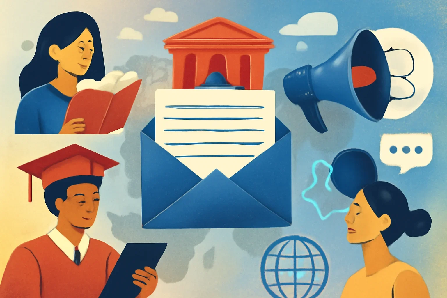 Email Newsletters coverage visual connected to email newsletter integration and delivery options.