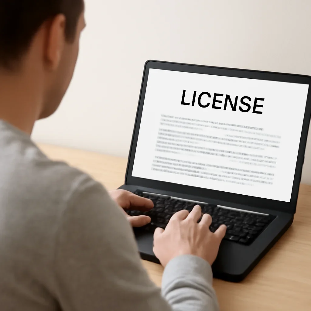 Reader reviewing newsroom guidance related to Licensing.