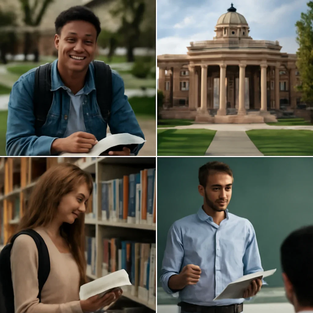 Supporting visual for For Students showing the people or places behind the coverage.