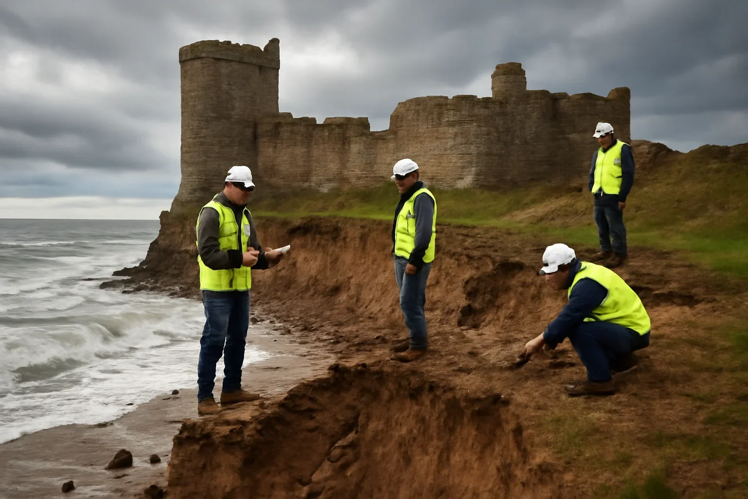 Climate & Heritage coverage visual connected to climate change, conservation and heritage resilience.