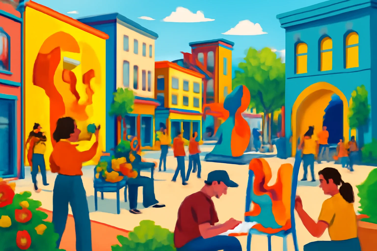 Creative Cities coverage visual connected to cities, creativity and culture-led development.