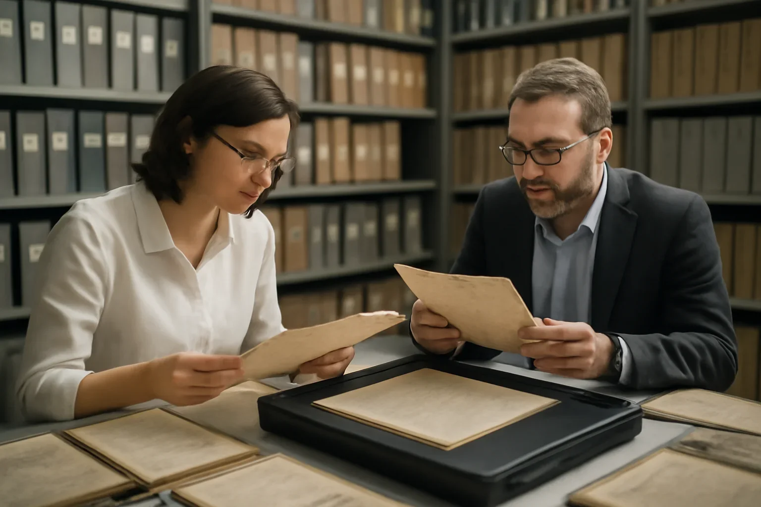 Documentary Heritage coverage visual connected to archives, digitization and Memory of the World coverage.
