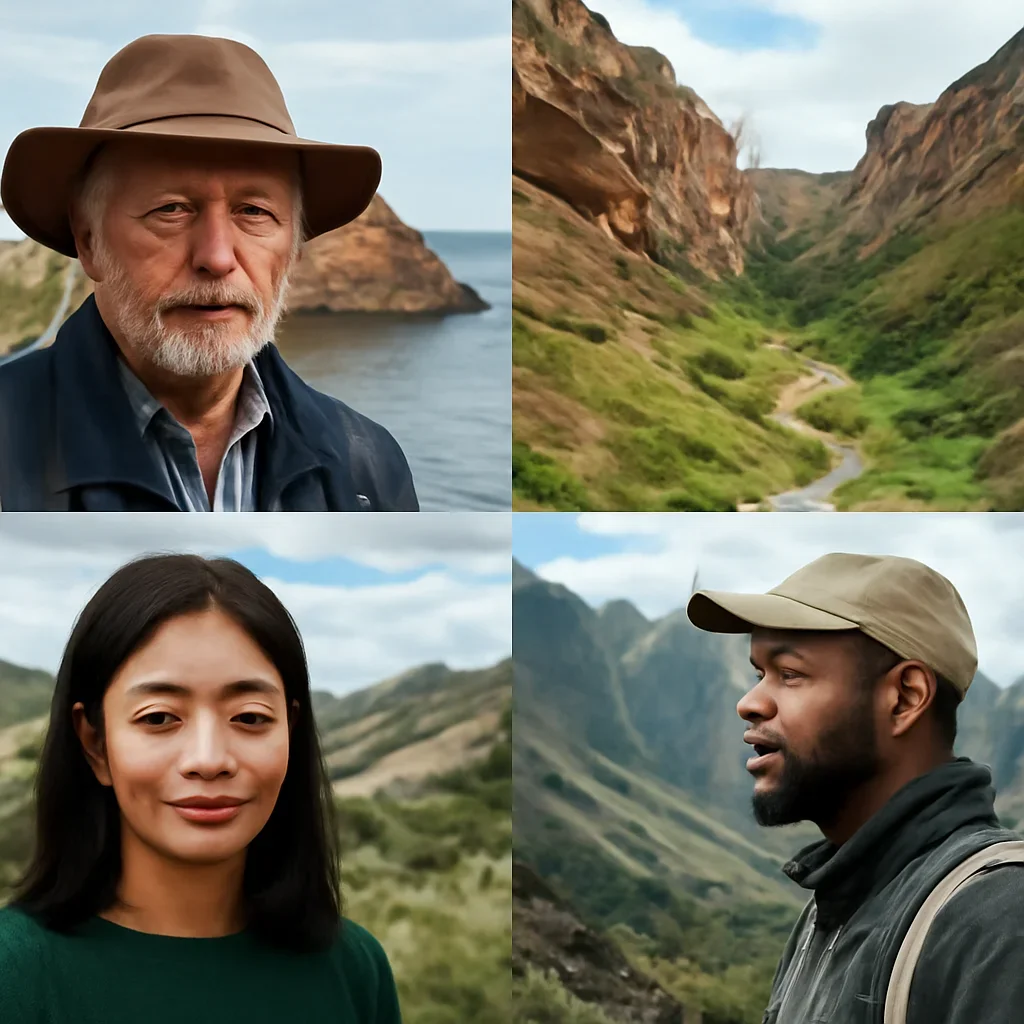 Supporting visual for Global Geoparks showing the people or places behind the coverage.