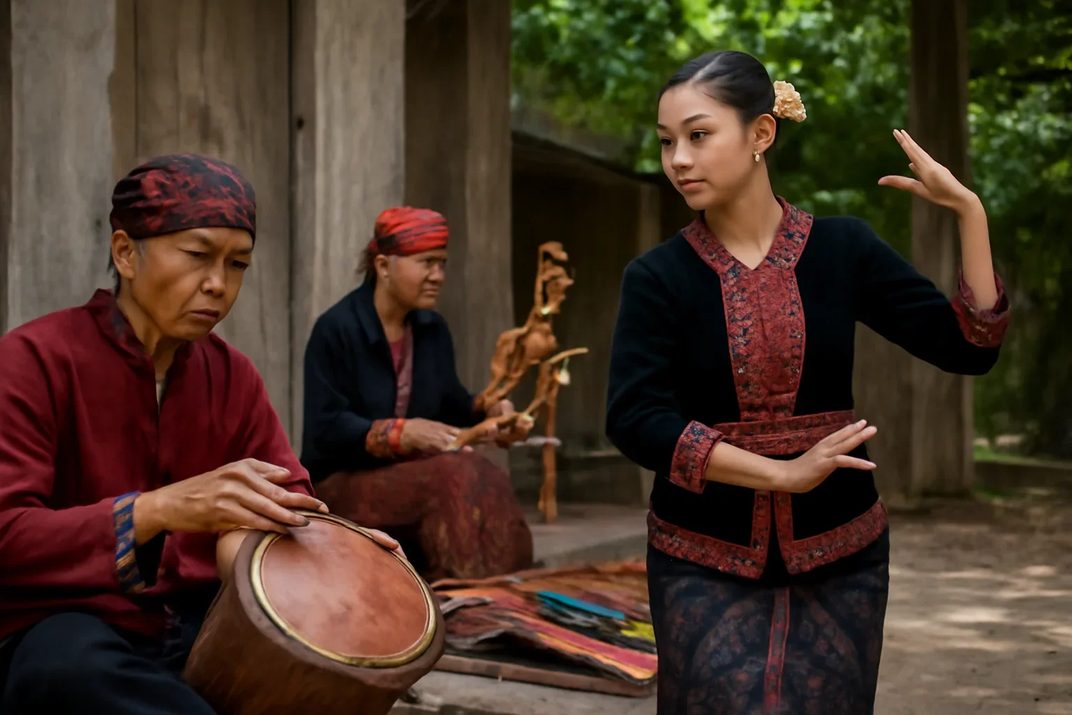 Intangible Cultural Heritage coverage visual connected to living heritage, traditions and UNESCO inscriptions.