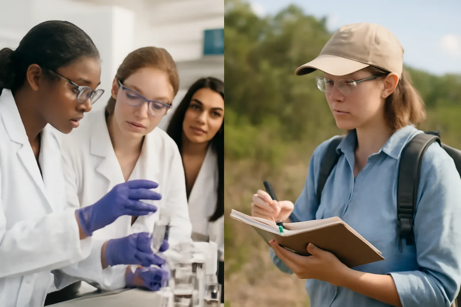 Women in Science coverage visual connected to gender equity in STEM and science leadership.