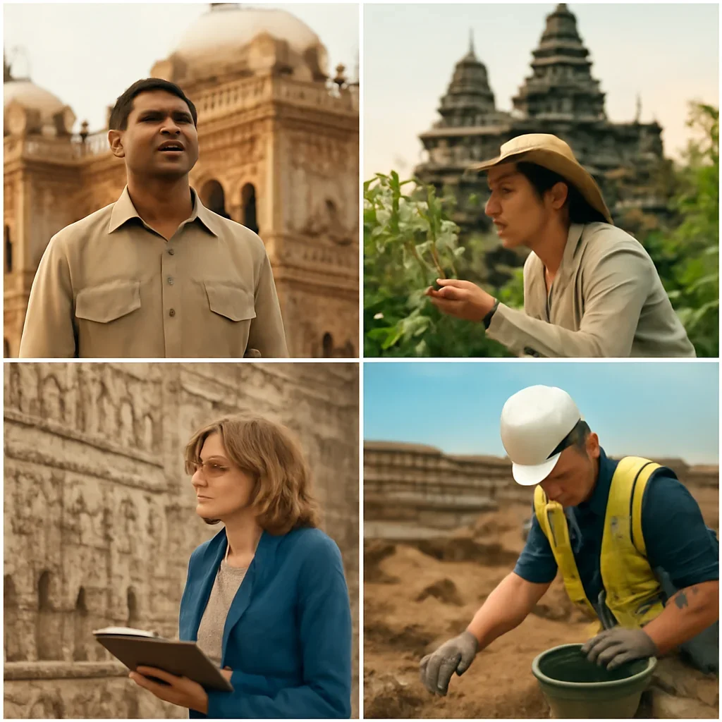 Supporting visual for World Heritage showing the people or places behind the coverage.